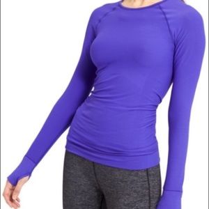 Athleta “Finish Fast” Long Sleeve Running Tee